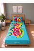 Hand Painted Rayon Bedsheet Set Single Size
